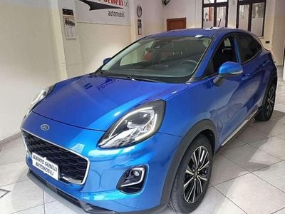 Usata Ford Puma Titanium 125 CV (91 kW) 2021 Blu/azzurro SUV
