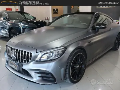 Usata Mercedes C43 AMG Premium 390 CV (286 kW) 2019 Grigio Coupé