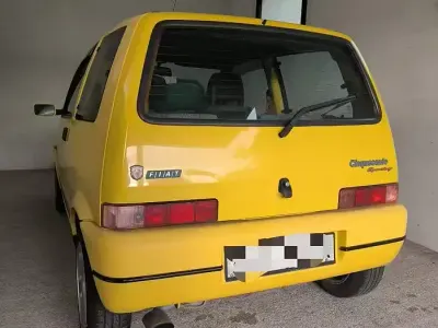 Usata Fiat Cinquecento 54 CV (39 kW) 1996 Giallo Utilitaria