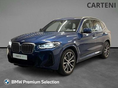 Usata BMW X3 M Sport 184 CV (135 kW) 2023 Phytonic blue metallizzato SUV