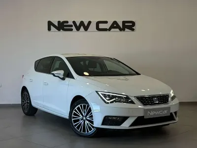 Usata Seat Leon FR 150 CV (110 kW) 2017 Bianco Berlina