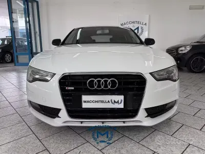 Usata Audi A5 Advanced 177 CV (130 kW) 2012 Bianco Coupé