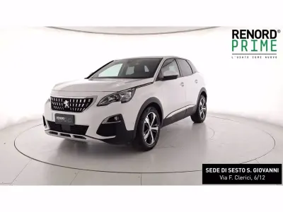Usata Peugeot 3008 Allure 131 CV (96 kW) 2019 Bianco SUV