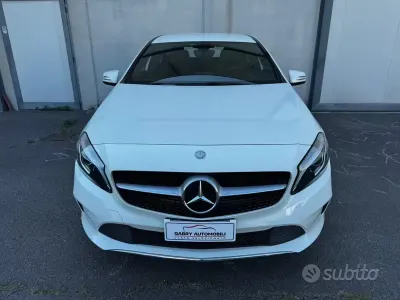 Usata Mercedes A180 109 CV (80 kW) 2015 Bianco Berlina