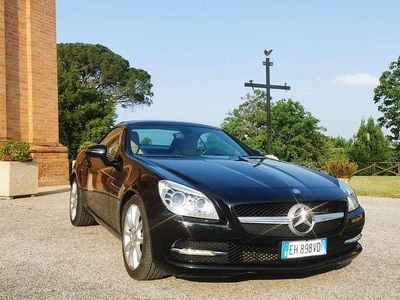 Usata Mercedes SLK200 184 CV (135 kW) 2011 Nero Cabrio