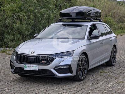 Begagnad Skoda Octavia RS 150 HK (110 kW) 2021 Grå Kombi