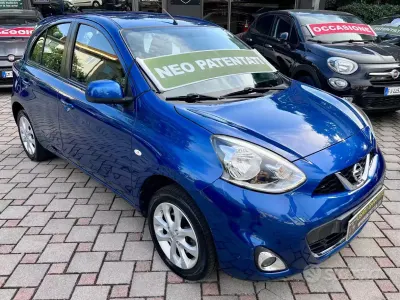 Usata Nissan Micra Visia 80 CV (58 kW) 2015 Bluazzurro Utilitaria