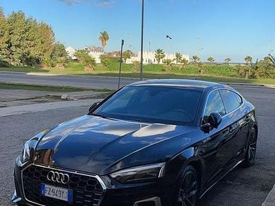 Usata Audi A5 Sportback S-Line 204 CV (150 kW) 2020 Nero Utilitaria