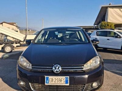 Usata VW Golf VI Highline 105 CV (77 kW) 2010 Nero Utilitaria