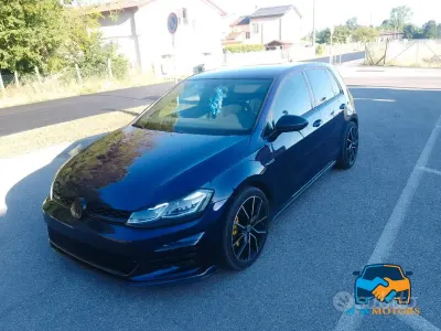 Usata VW Golf VII GTD 184 CV (135 kW) 2018 Blu Berlina