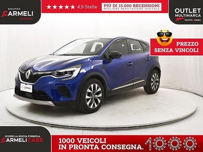 Usata Renault Captur Zen 101 CV (74 kW) 2020 Blu SUV