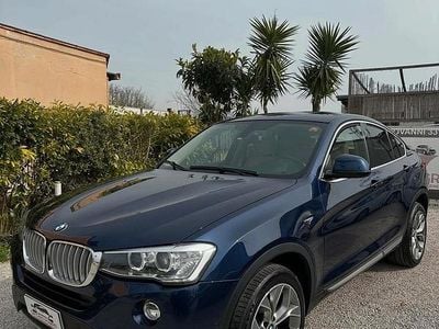 Usata BMW X4 M Sport 190 CV (139 kW) 2017 Blu SUV
