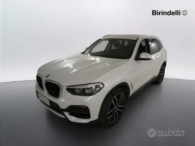 Usata BMW X3 Advantage 190 CV (139 kW) 2021 Bianco SUV