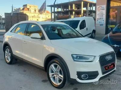 Usata Audi Q3 Advanced Plus 140 CV (102 kW) 2014 Bianco SUV