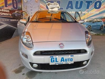 Usata Fiat Punto Evo Lounge 75 CV (55 kW) 2014 Grigio Utilitaria