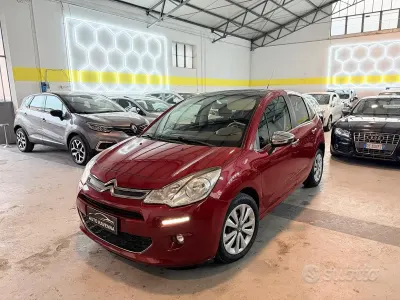 Usata Citroën C3 Exclusive 82 CV (60 kW) 2014 Rosso Berlina