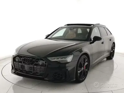 Usata Audi S6 Exclusive 344 CV (253 kW) 2025 Nero metallizzato Station wagon