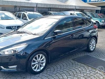 Usata Ford Focus Titanium 120 CV (88 kW) 2015 Nero Berlina