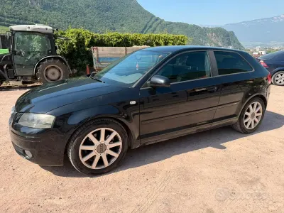 Usata Audi A3 Ambition 170 CV (125 kW) 2007 Nero Utilitaria