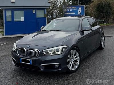 Usata BMW 118 Comfort Edition 149 CV (109 kW) 2015 Grigio Utilitaria