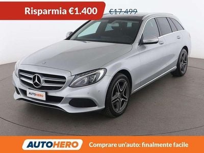 Usata Mercedes C220 170 CV (125 kW) 2014 Argento Station wagon