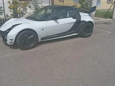 Usata Smart Roadster 82 CV (60 kW) 2003 Bianco Cabrio
