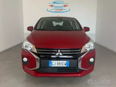 Usata Mitsubishi Space Star Intense 71 CV (52 kW) 2022 Rosso Utilitaria