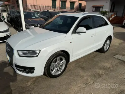 Usata Audi Q3 S-Line 177 CV (130 kW) 2015 Bianco SUV