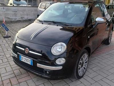 Usata Fiat 500 75 CV (55 kW) 2009 Nero Cabrio