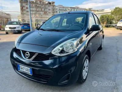 Usata Nissan Micra Visia 80 CV (58 kW) 2014 Nero Utilitaria