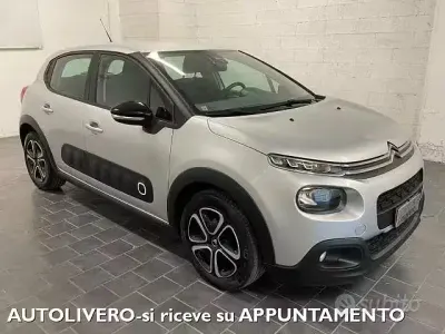 Usata Citroën C3 Feel 82 CV (60 kW) 2018 Grigio Utilitaria