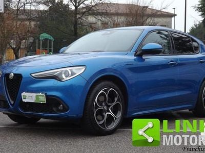 Usata Alfa Romeo Stelvio Veloce 210 CV (154 kW) 2021 Blu SUV