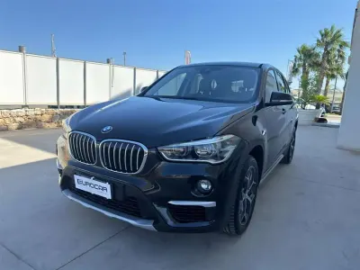 Usata BMW X1 xLine 150 CV (110 kW) 2017 Nero / black SUV