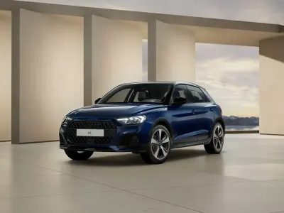 Nuova Audi A1 Comfort 2026 Blu navarra metallizzato nero mito metal SUV