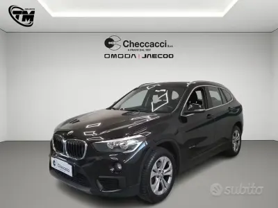 Usata BMW X1 Sport Line 150 CV (110 kW) 2017 Nero SUV