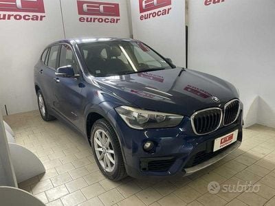 Usata BMW X1 Advantage 150 CV (110 kW) 2016 Blu SUV
