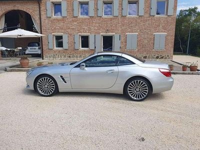 Usata Mercedes SL350 306 CV (225 kW) 2013 Argento Cabrio