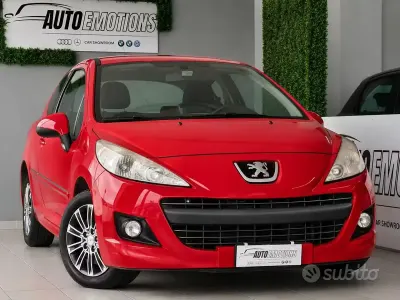 Usata Peugeot 207 73 CV (53 kW) 2013 Rosso Berlina