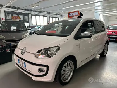 Usata VW up! Highline 75 CV (55 kW) 2015 Bianco Utilitaria