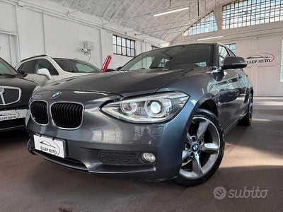 Grigio Usata 2014 BMW 116 Sport Line Utilitaria | 10.900 € (Cara)
