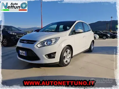 Usata Ford C-MAX Titanium 116 CV (85 kW) 2016 Bianco Monovolume
