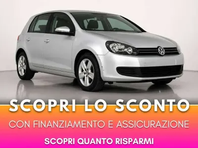 Usata VW Golf VI Comfortline 110 CV (80 kW) 2009 Argento Berlina
