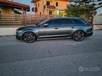 Usata Audi A6 S-Line 177 CV (130 kW) 2013 Marrone Station wagon
