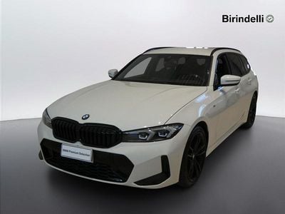 Usata BMW 320 M Sport 190 CV (139 kW) 2023 Alpin white pastello Station wagon