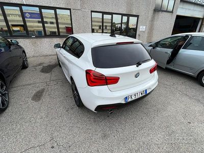 Usata BMW 116 M Sport 120 CV (88 kW) 2017 Bianco Utilitaria