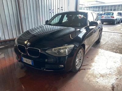 Usata BMW 116 116 CV (85 kW) 2014 Nero Utilitaria