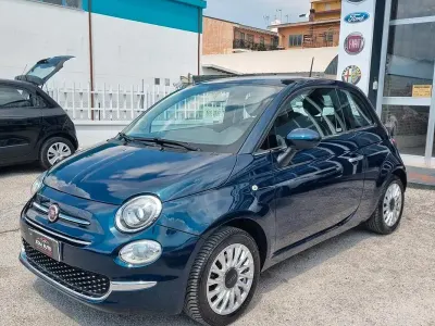 Usata Fiat 500 Lounge 69 CV (50 kW) 2016 Blu Berlina