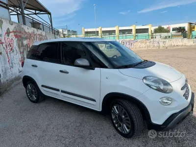 Usata Fiat 500L Cross 95 CV (69 kW) 2018 Bianco Monovolume