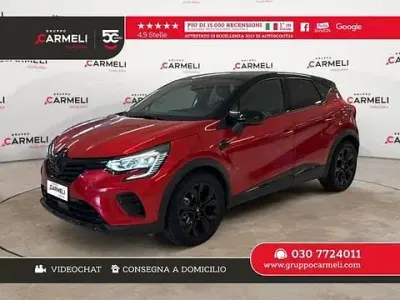 Usata Renault Captur Rive Gauche 143 CV (105 kW) 2022 Rosso SUV