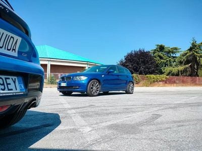 Usata BMW 120 M Sport 167 CV (122 kW) 2007 Blu Utilitaria